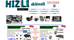 Desktop Screenshot of hizlielektronik.com